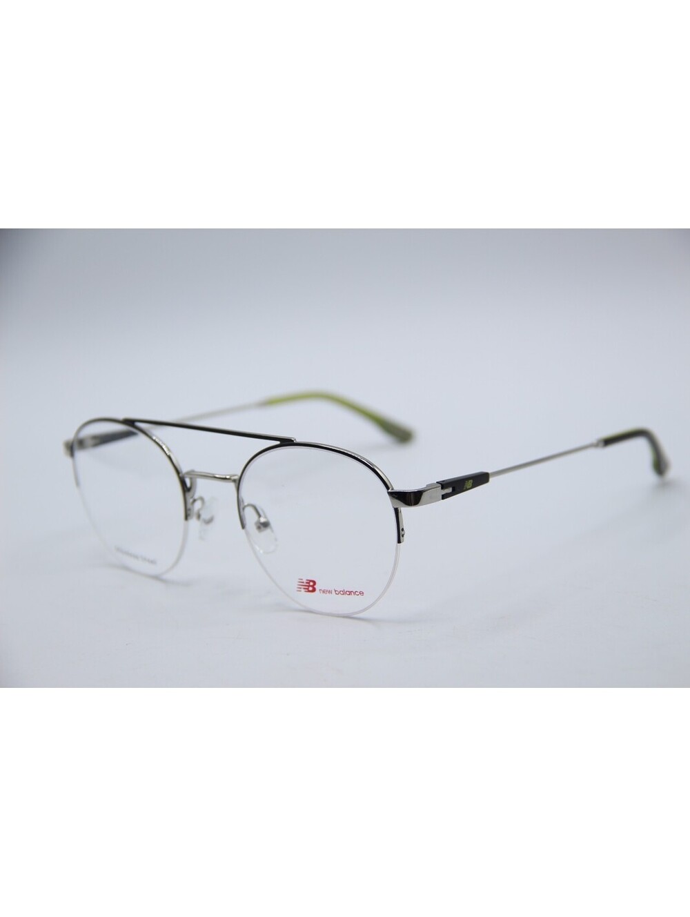 New Balance Nb 4102-1 Black Green Authentic Eyeglasses 50-20-140